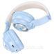 Детские беспроводные Bluetooth наушники HOCO W50 Cute fun с микрофоном и подсветкой Голубой 2731046478 фото 3