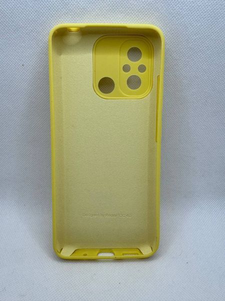 Брендовий чохол накладка Silicone Cover Full Protective для Xiaomi Redmi 12С 2034780996 фото