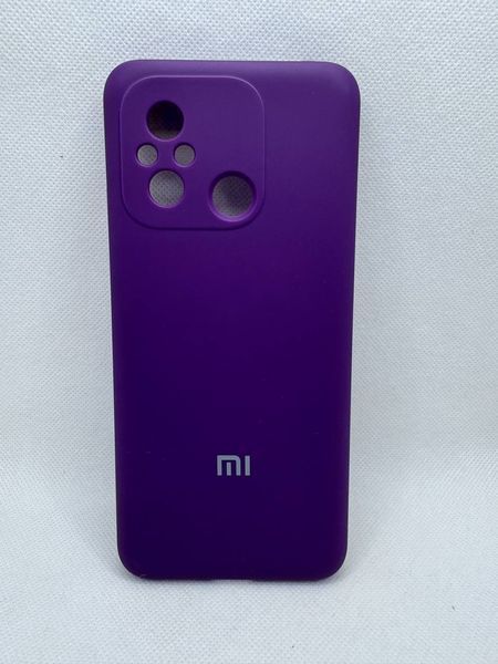 Брендовий чохол накладка Silicone Cover Full Protective для Xiaomi Redmi 12С 2034780996 фото