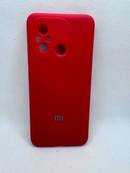 Брендовий чохол накладка Silicone Cover Full Protective для Xiaomi Redmi 12С 2034780996 фото