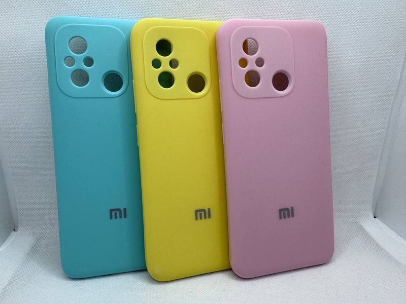 Брендовий чохол накладка Silicone Cover Full Protective для Xiaomi Redmi 12С 2034780996 фото