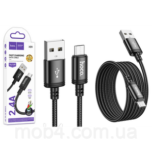Длинный плетеный кабель Hoco X89 Micro USB 2м 2834912755 фото