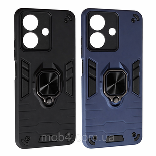 Чохол протиударний для Realme Note 60 4G Армор Метал кільце 2896594047 фото