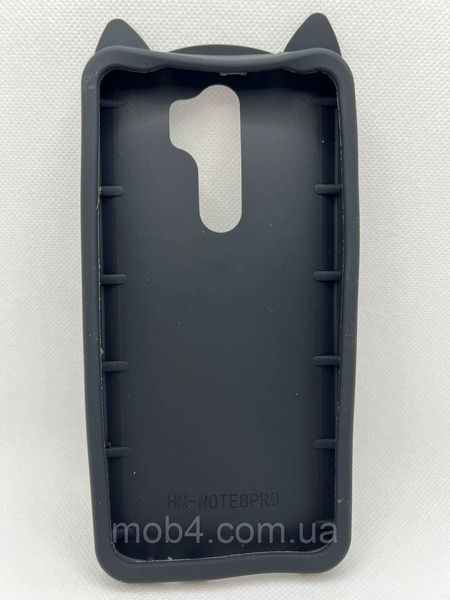 Гумовий 3D чохол для Xiaomi Redmi Note 8 Pro Кіт Вуса 1580272956 фото