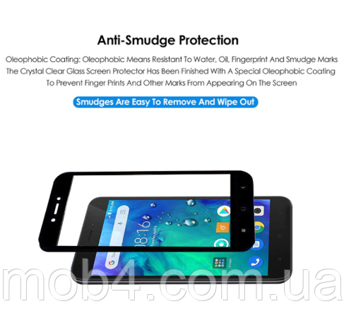 Защитное 2.5D стекло для Xiaomi (Ксиоми) Redmi Go (на весь экран) 1007173124 фото