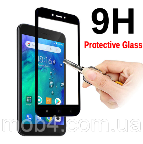 Защитное 2.5D стекло для Xiaomi (Ксиоми) Redmi Go (на весь экран) 1007173124 фото