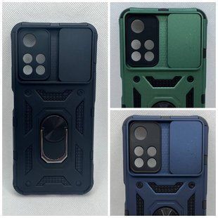 Противоударный чехол для Xiaomi Redmi Note 11 Pro Plus 5G / Redmi Note 11 Pro 5G Антишок Шторка кольцо 1600241873 фото