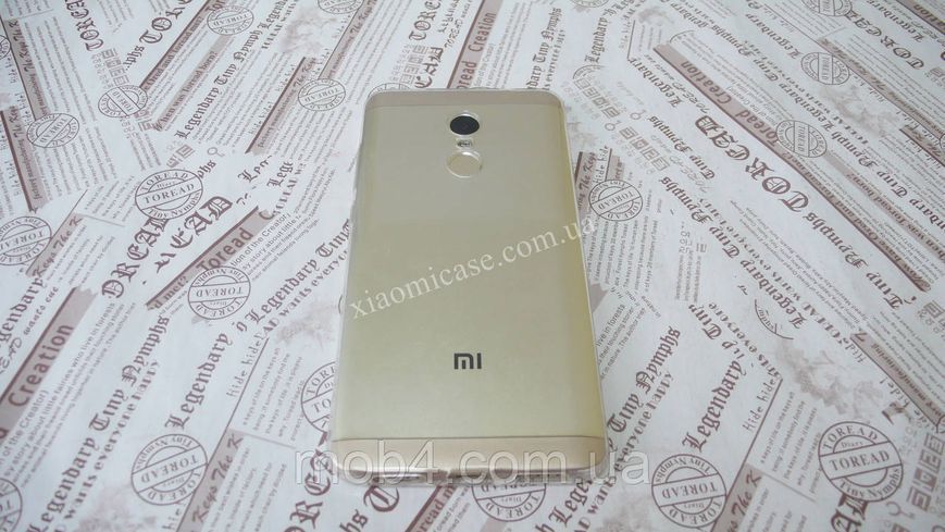 Ультратонкий чохол для Xiaomi (Ксиоми) Redmi Note 4 (прозорий) 1074786871 фото